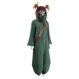 Little Nightmares 2025 Alone Green Outfit Cosplay Costume Outfits Halloween Carnival Suit