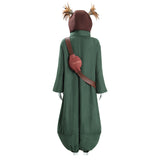 Little Nightmares 2025 Alone Green Outfit Cosplay Costume Outfits Halloween Carnival Suit