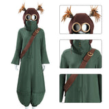 Little Nightmares 2025 Alone Green Outfit Cosplay Costume Outfits Halloween Carnival Suit