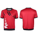 Live-Action Luffy Red T-shirt Cosplay Costume Outfit Halloween Carnival Suit