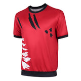 Live-Action Luffy Red T-shirt Cosplay Costume Outfit Halloween Carnival Suit