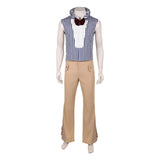 Live-Action Mr. 3  Gray Outfit Cosplay Costume Outfit Halloween Carnival Suit