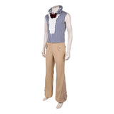 Live-Action Mr. 3  Gray Outfit Cosplay Costume Outfit Halloween Carnival Suit