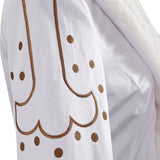 Live-Action Niko Robin Women White Trench Coat Cosplay Costume Outfit Halloween Carnival Suit