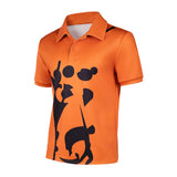 Live-Action Sanji Orange Top Cosplay Costume Outfit Halloween Carnival Suit