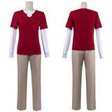 Live-Action Sanji Red Outfit Cosplay Costume Outfit Halloween Carnival Suit