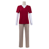 Live-Action Sanji Red Outfit Cosplay Costume Outfit Halloween Carnival Suit