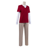 Live-Action Sanji Red Outfit Cosplay Costume Outfit Halloween Carnival Suit