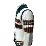 Live-Action Smoker White Coat Cosplay Costume Outfit Halloween Carnival Suit