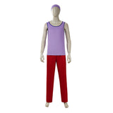 Live-Action Usopp Purple Outfit Cosplay Costume Outfit Halloween Carnival Suit