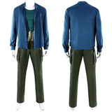 Live-Action Zorro Blue Outfit Cosplay Costume Outfit Halloween Carnival Suit