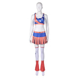 Lollipop Chainsaw RePOP(2024) Juliet Starling Women Blue Outfit Cosplay Costume Outfits Halloween Carnival Suit