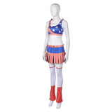 Lollipop Chainsaw RePOP(2024) Juliet Starling Women Blue Outfit Cosplay Costume Outfits Halloween Carnival Suit