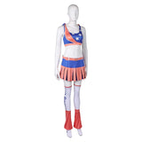 Lollipop Chainsaw RePOP(2024) Juliet Starling Women Blue Outfit Cosplay Costume Outfits Halloween Carnival Suit