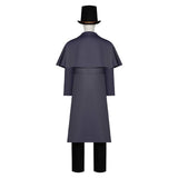 Lord of Mysteries Klein Moretti Blue Trench Coat Set Cosplay Costume Outfit Halloween Carnival Suit