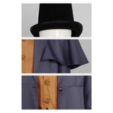 Lord of Mysteries Klein Moretti Blue Trench Coat Set Cosplay Costume Outfit Halloween Carnival Suit