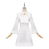 Louis Arneb Women White Dress Cosplay Costume Outfit Halloween Carnival Suit