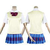 LoveLive Kotori Minami Women White School Uniform Cosplay Costume Outfit Halloween Carnival Suit