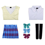 LoveLive Kotori Minami Women White School Uniform Cosplay Costume Outfit Halloween Carnival Suit