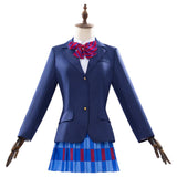 LoveLive Minami Kotori Women Blue School Uniform Cosplay Costume Outfit Halloween Carnival Suit