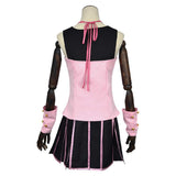 Lucy Steel Women Pink Outfit Cosplay Costume Outfit Halloween Carnival Suit