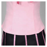 Lucy Steel Women Pink Outfit Cosplay Costume Outfit Halloween Carnival Suit