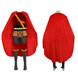 Luffy Elbaf Arc Red Outfit Cosplay Costume Outfit Halloween Carnival Suit