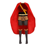 Luffy Elbaf Arc Red Outfit Cosplay Costume Outfit Halloween Carnival Suit