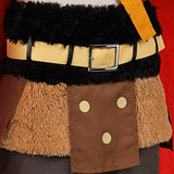 Luffy Elbaf Arc Red Outfit Cosplay Costume Outfit Halloween Carnival Suit