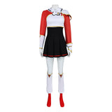 Magic Knight Rayearth Hikaru Shidou Women Red Outfit Cosplay Costume Outfit Halloween Carnival Suit