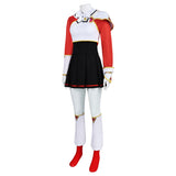 Magic Knight Rayearth Hikaru Shidou Women Red Outfit Cosplay Costume Outfit Halloween Carnival Suit
