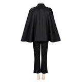 Maki Zenin Women Black Cape Style Outfit Cosplay Costume Outfit Halloween Carnival Suit