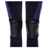 Mal Women Purple and Black Outfit Cosplay Costume Outfits Halloween Carnival Suit