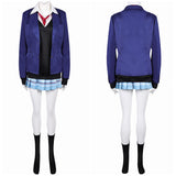 Marin Kitagawa Blue And Black Dress Cosplay Costume Outfits Halloween Carnival Suit