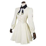 Marriage Toxin Mei Kinosaki Women White Dress Cosplay Costume Outfit Halloween Carnival Suit