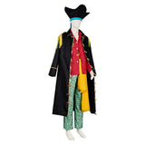 Marshall D. Teach Red Outfit Cosplay Costume Outfit Halloween Carnival Suit