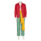 Marshall D. Teach Red Outfit Cosplay Costume Outfit Halloween Carnival Suit