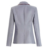 Matilda Women Gray Coat Cosplay Costume Outfit Halloween Carnival Suit