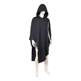 Maul Black Hooded Cloak Cosplay Costume Outfit Halloween Carnival Suit