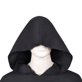 Maul Black Hooded Cloak Cosplay Costume Outfit Halloween Carnival Suit