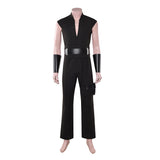 Maul Black Sleeveless Practice Outfit Cosplay Costume Outfit Halloween Carnival Suit