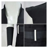 Maul Black Training Suit Cosplay Costume Outfit Halloween Carnival Suit
