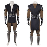 Maul: Shadow Lord Black and Brown Outfit Cosplay Costume Outfit Halloween Carnival Suit