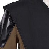 Maul: Shadow Lord Black and Brown Outfit Cosplay Costume Outfit Halloween Carnival Suit