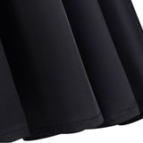 May I Ask for One Final Thing Scarlet El Vandimion  Women Black Dress Cosplay Costume Outfits Halloween Carnival Suit