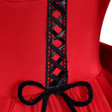 May I Ask for One Final Thing Scarlet El Vandimion Women Red Dress Cosplay Costume Outfits Halloween Carnival Suit