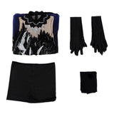 Medalist Hikaru Kamisaki Women Black Costume Cosplay Costume Outfit Halloween Carnival Suit