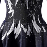 Medalist Hikaru Kamisaki Women Black Costume Cosplay Costume Outfit Halloween Carnival Suit