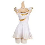 Medalist Inori Yuitsuka White Dress Outfit Cosplay Costume Outfits Halloween Carnival Suit