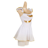 Medalist Inori Yuitsuka White Dress Outfit Cosplay Costume Outfits Halloween Carnival Suit